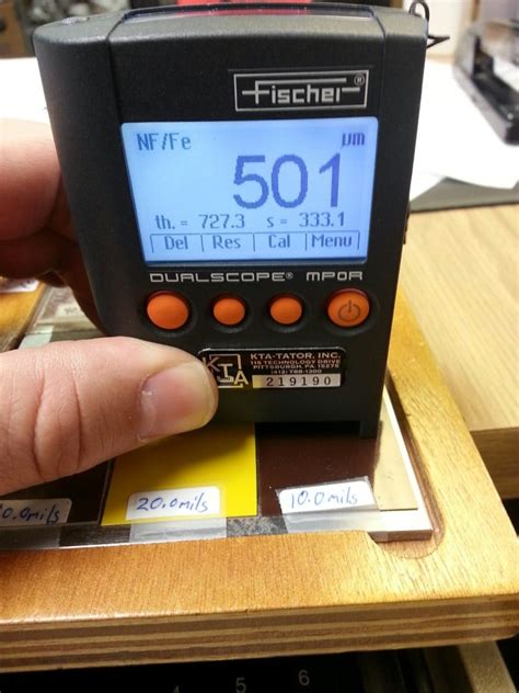 micrometer to measure paint thickness|thickness of paint calculator.